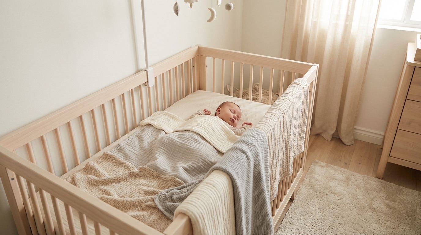 Kugledyne til baby – tryg og varm seng for de mindste