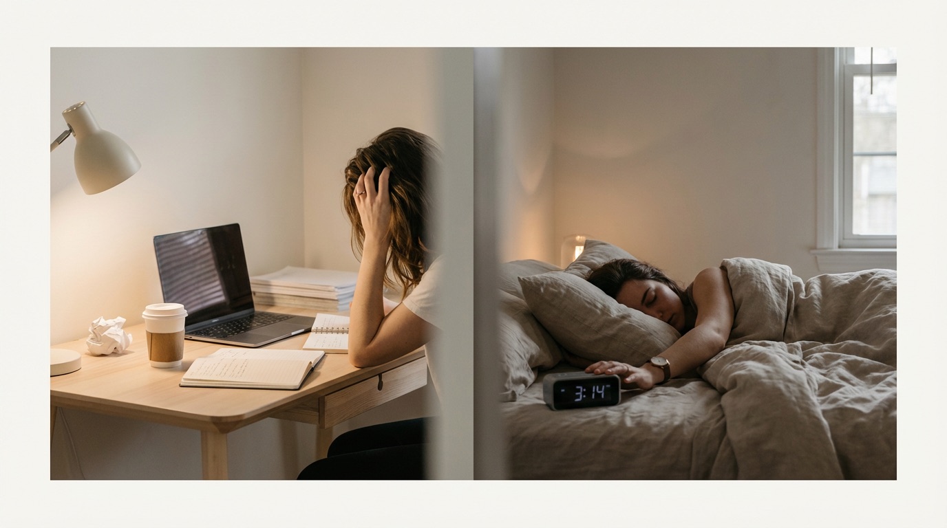 Stress og søvnproblemer: Den onde cirkel