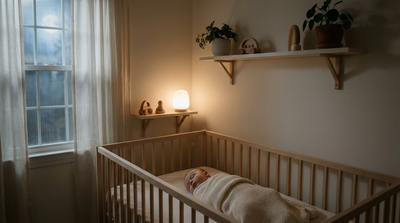Sådan får du din baby til at sove igennem